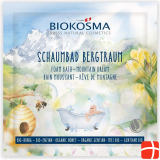 Biokosma SCHAUMBAD BERGTRAUM Honig | Enzian - Nährt & Regeneriert